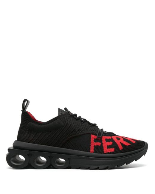 Ferragamo Hardloop Sneakers in het Black voor heren