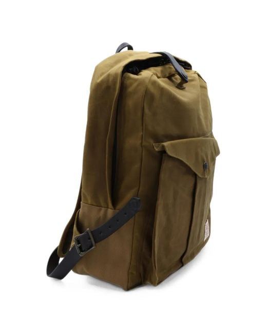 Filson Green Journeyman Logo-Patch Backpack for men