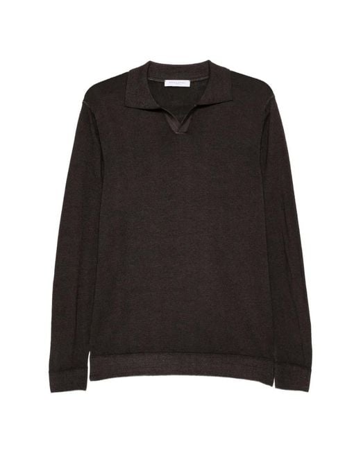 Daniele Fiesoli Black Long-Sleeve Sweater for men