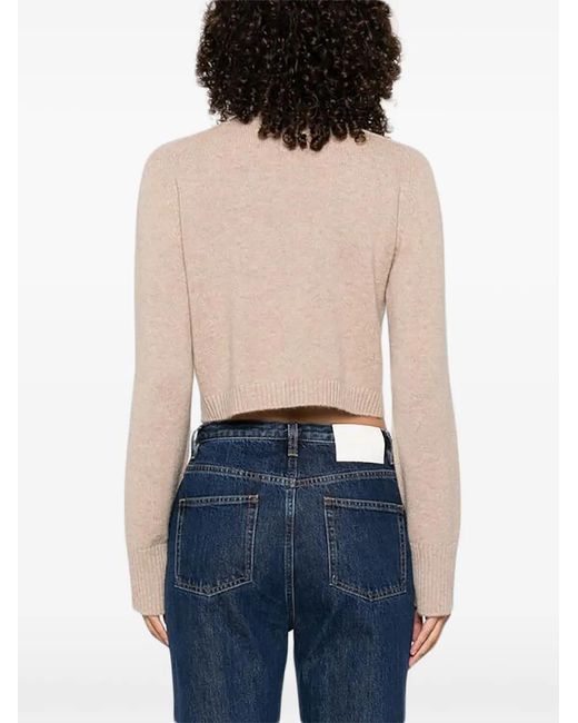Loulou de Saison Natural Zephir Lds Cashmere Cardigan