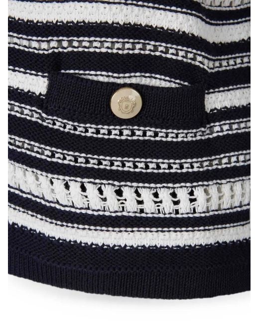 Veronica Beard Black Bellingham Button-Front Cardigan