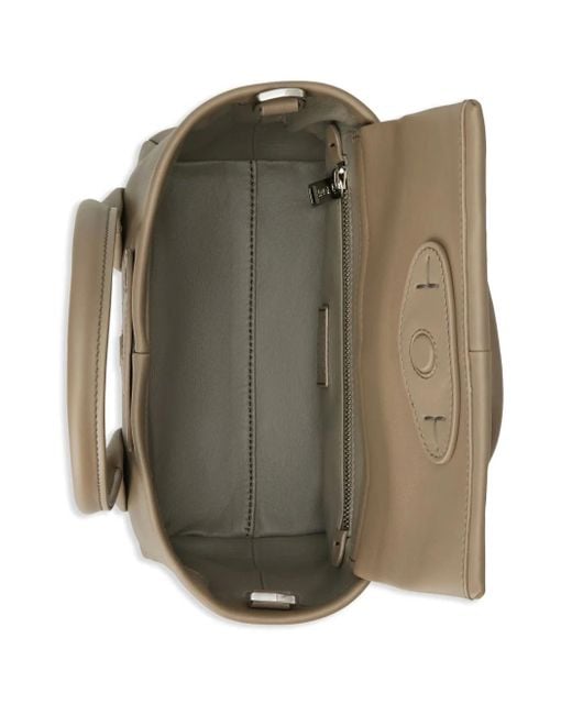 Borsa Tote Di Mini di Tod's in Metallic