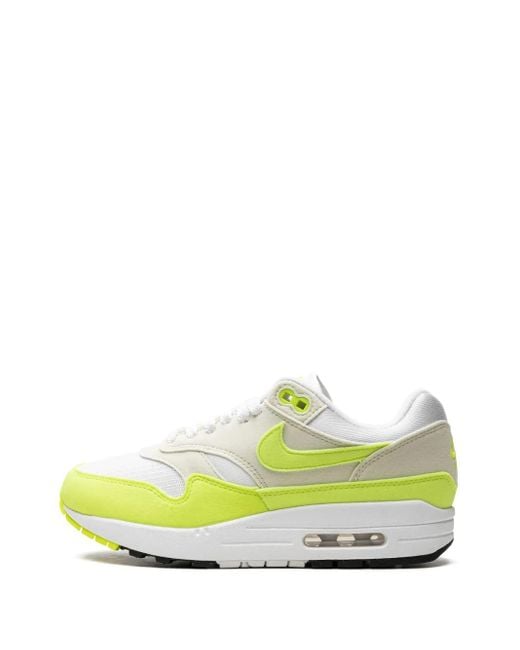 Nike Green Air Max 1 "Volt Suede" Sneakers