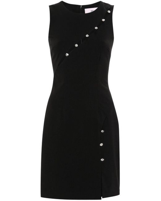 Chiara Ferragni Mouwloze Maxi-jurk in het Black