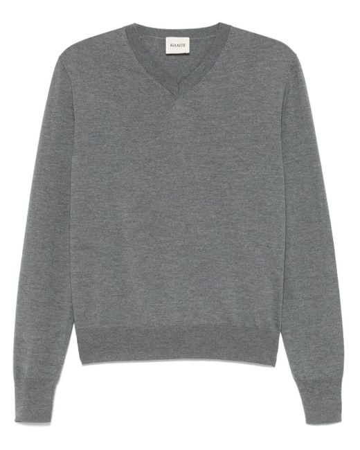 Khaite Gray Senta Pullover