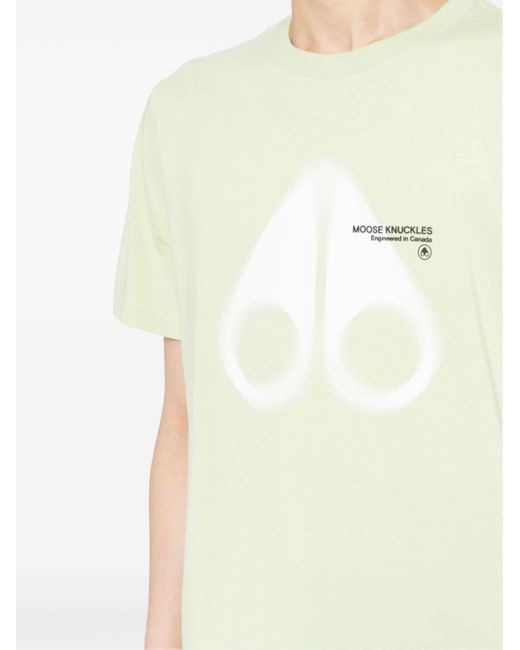 Moose Knuckles Katoenen T-shirt in het Multicolor voor heren