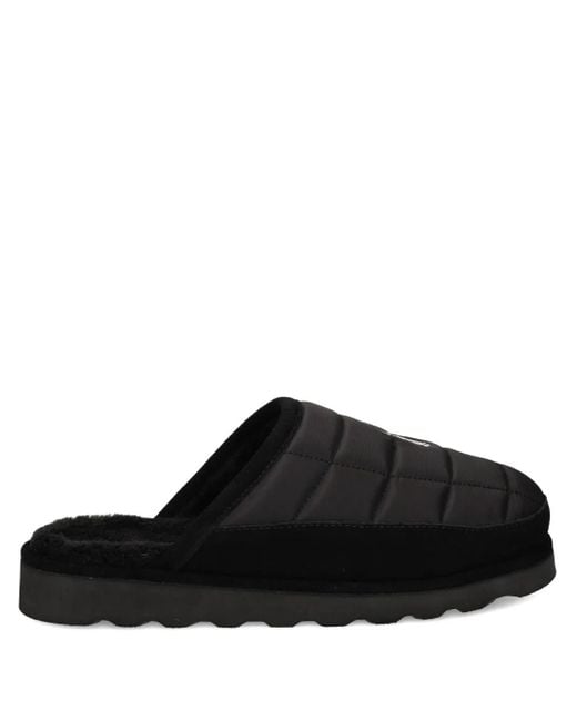 Polo Ralph Lauren Black Reade Suede-Trim Slippers for men