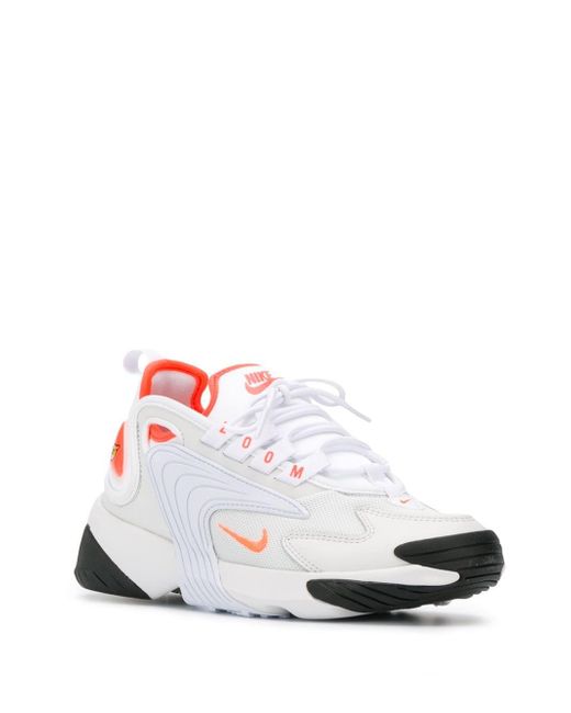 Nike Leather Off White And Orange Zoom 2k Sneakers Lyst Australia Nike Leather Off White And Orange Zoom 2k Sneakers Lyst Australia