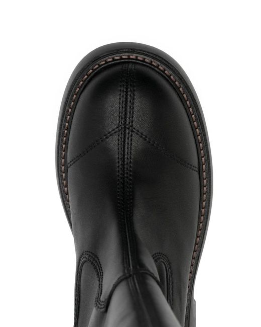 Ganni Black Everyday Tubular Boots
