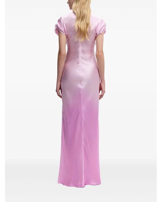 Alejandra Alonso Rojas Pink Nausheen Maxi Dress