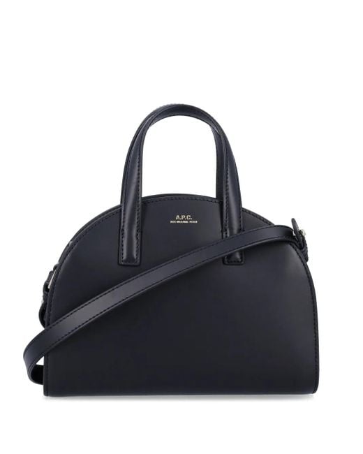 A.P.C. Blue Demi-Lune Mini Tote