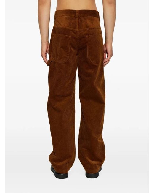 Isabel Marant Brown Ablov Straight-Leg Trousers for men