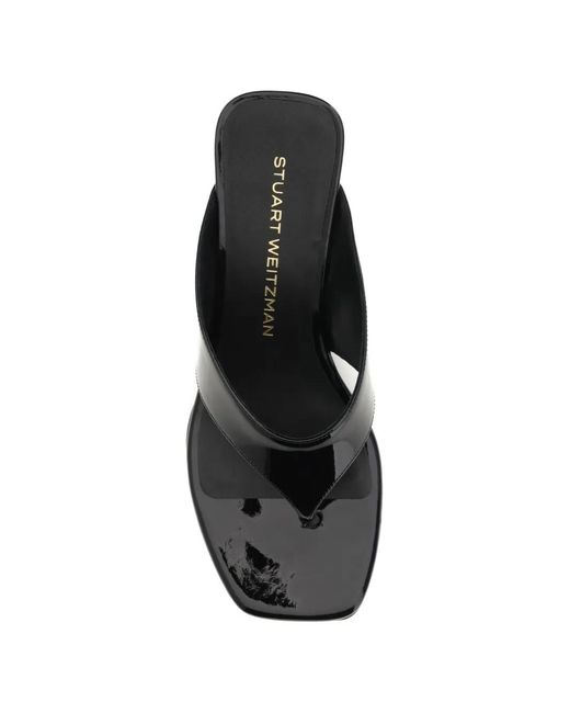 Stuart Weitzman White Sandales Compensées Vinnie