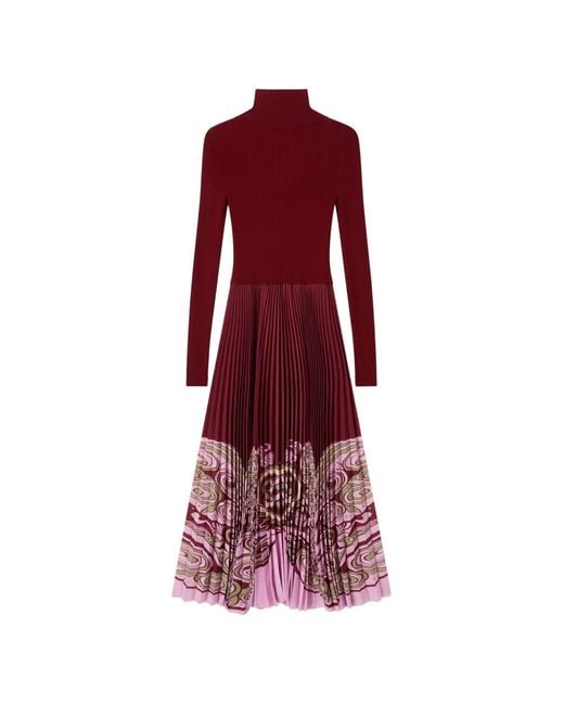LaDoubleJ Red Moondance Knit Dress