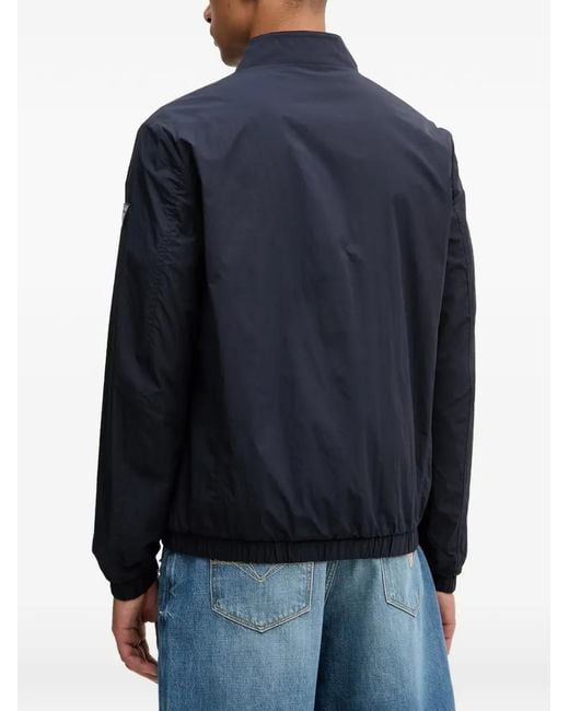 Guess Blue Reversible Zip-Up Jacket for men