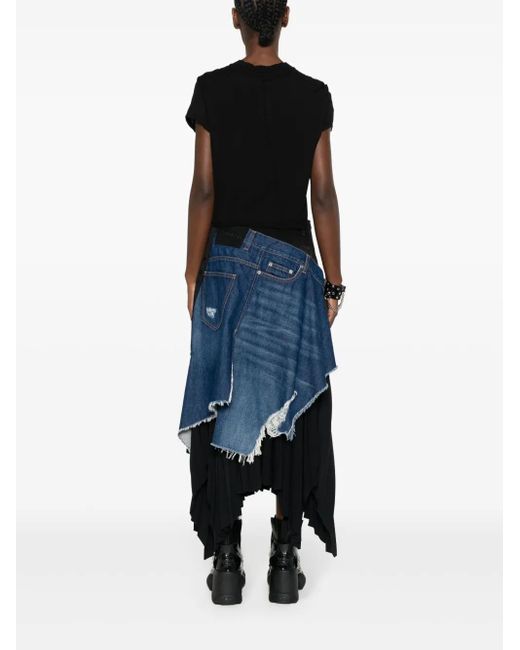 Rick Owens Black Level T Cropped T-Shirt