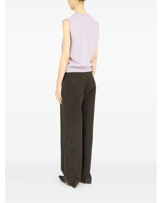 Maison Margiela Pink Knitted Vest
