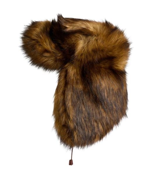 Gorro estilo cazador DSquared² de hombre de color Brown