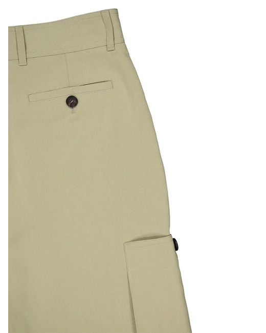 Ferragamo Natural Cargo Trousers