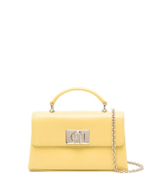 Furla Yellow Mini 1927 Handtasche