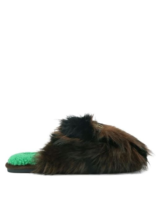 Kurt Geiger Slippers Met Adelaar-Detail in het Black