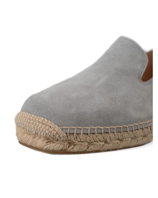LES HÉRITIERS Espadrilles Mit Eckiger Kappe in Gray für Herren