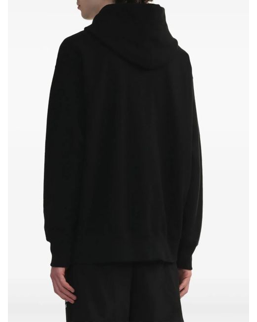 Comme des Garçons Black Homme-Print Hoodie for men
