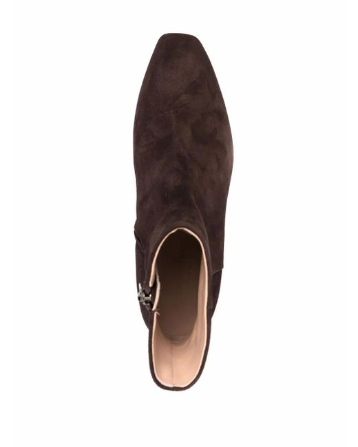 Scarosso Brown Ambra Ankle Boots
