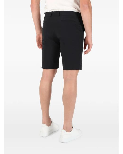 Rrd Black Logo-Patch Tailored Shorts for men