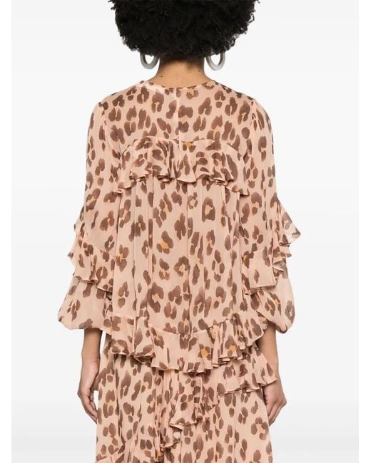 Zimmermann Illuminate Blouse in het Natural