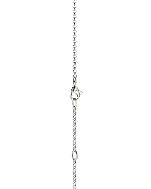 John Hardy Metallic Sterling Naga Sapphire Necklace