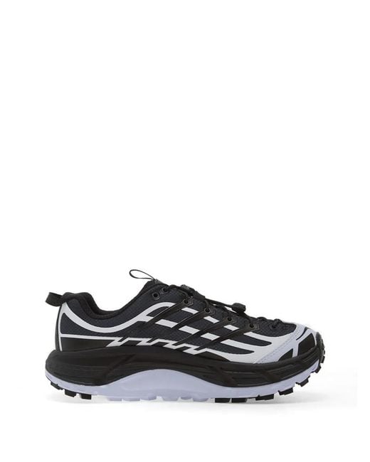 Hoka One One Black Baskets Mafate Three2 Wordmark