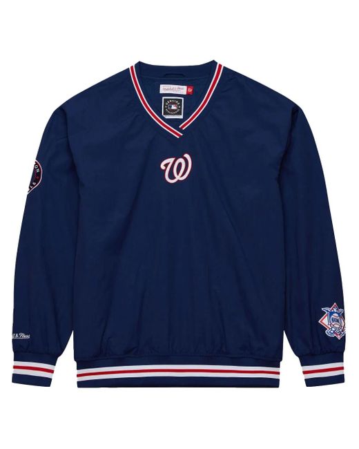 Sweat Washington Nationals Mitchell & Ness pour homme en coloris Blue