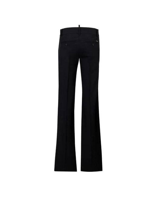 DSquared² Black Tailored2 Cigarette Pants