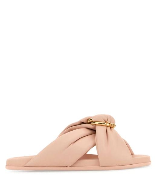 Fendi Pink Sienna Pantoletten