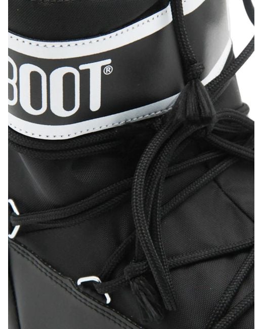 Moon Boot Black Icon Low Nylon Boots