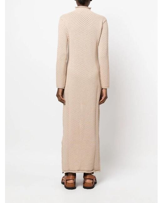 Aeron Natural Long-Sleeve Maxi Jumper Dress
