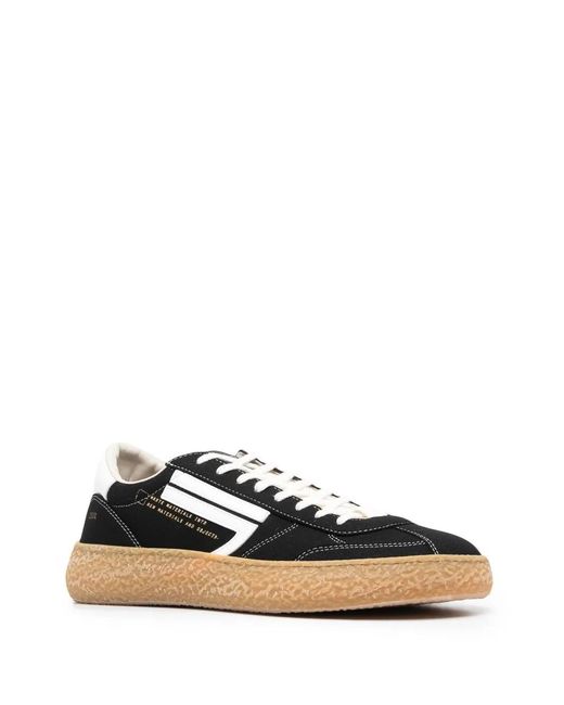 PURAAI White Cacao Low-Top Sneakers for men