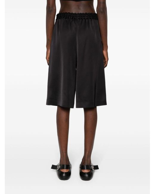 Shorts con coulisse di Jil Sander in Black