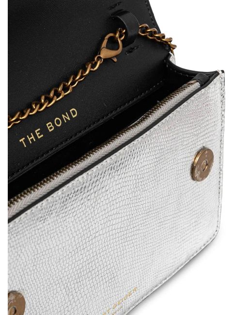 Sac Porté Épaule À Effet Métallisé Kurt Geiger en coloris Metallic