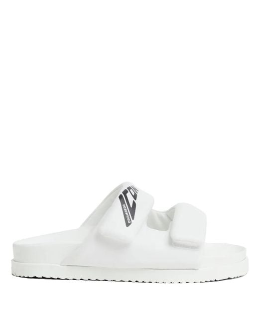 DSquared² Iconプリント サンダル White