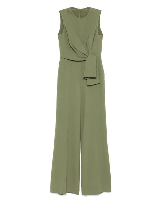Elie Saab ノースリーブ ジャンプスーツ Green