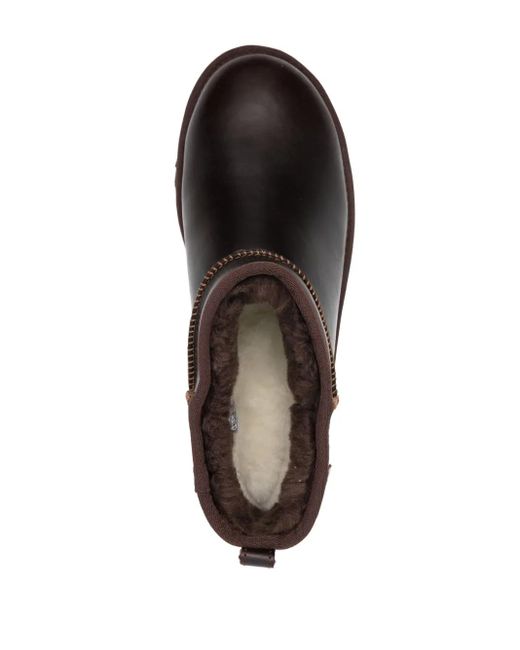 Ugg Brown Chestnut Calf Leather Ankle Boots for men