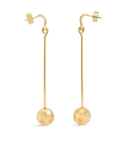 Jacquemus Metallic Les Boucles Nodo Earrings