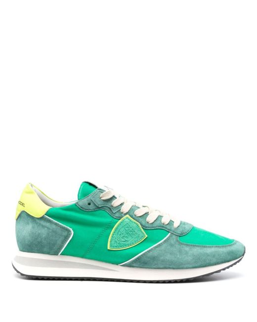 Sneakers Tropez di Philippe Model in Green da Uomo