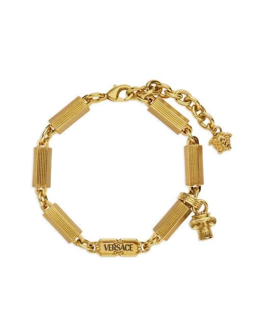 Versace Metallic Column Bracelet for men