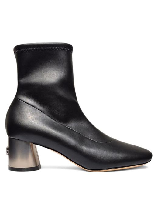 Casadei Black Block-Heel Ankle Boots