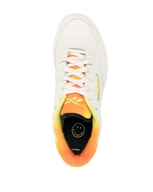 Reebok White Club 85 Low-Top Sneakers for men