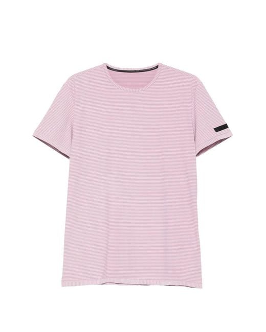 Rrd Pink Striped T-Shirt for men