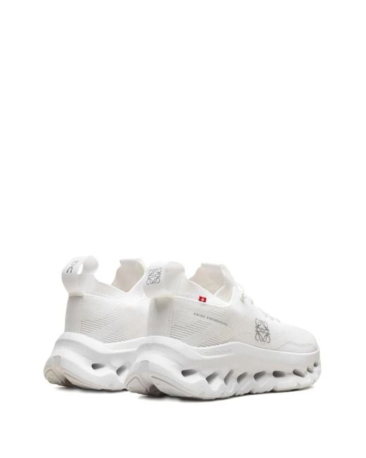 On Shoes White X Loewe Cloudtilt "All" Sneakers
